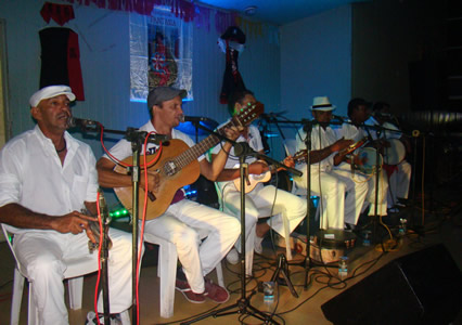 Samba de Branco (Foto: Isaac Ribeiro)